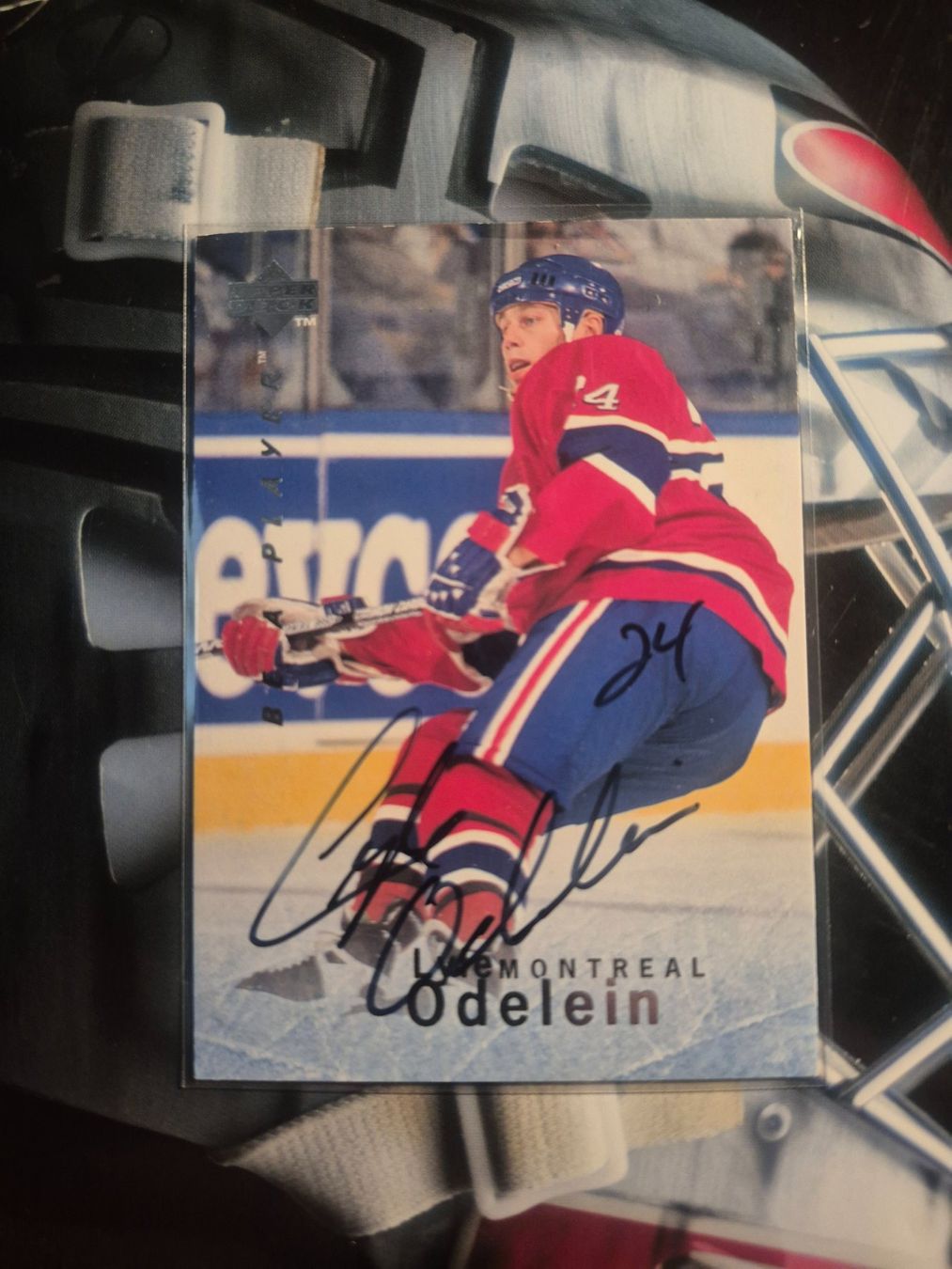 NHL Carte collezionabili: NHL Lyle Odelein Montreal Canadiens – Usato da Treiten venduto da Sauber73