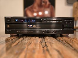 Sony CDP-C705 5-fach CD-Wechsler – Voll funktionsfähig