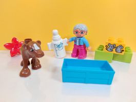 LEGO DUPLO 10521 Baby Kalb mit Oma - Komplett