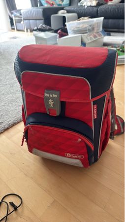 Schulranzen Step by Step FC Bayern rot/blau gebraucht