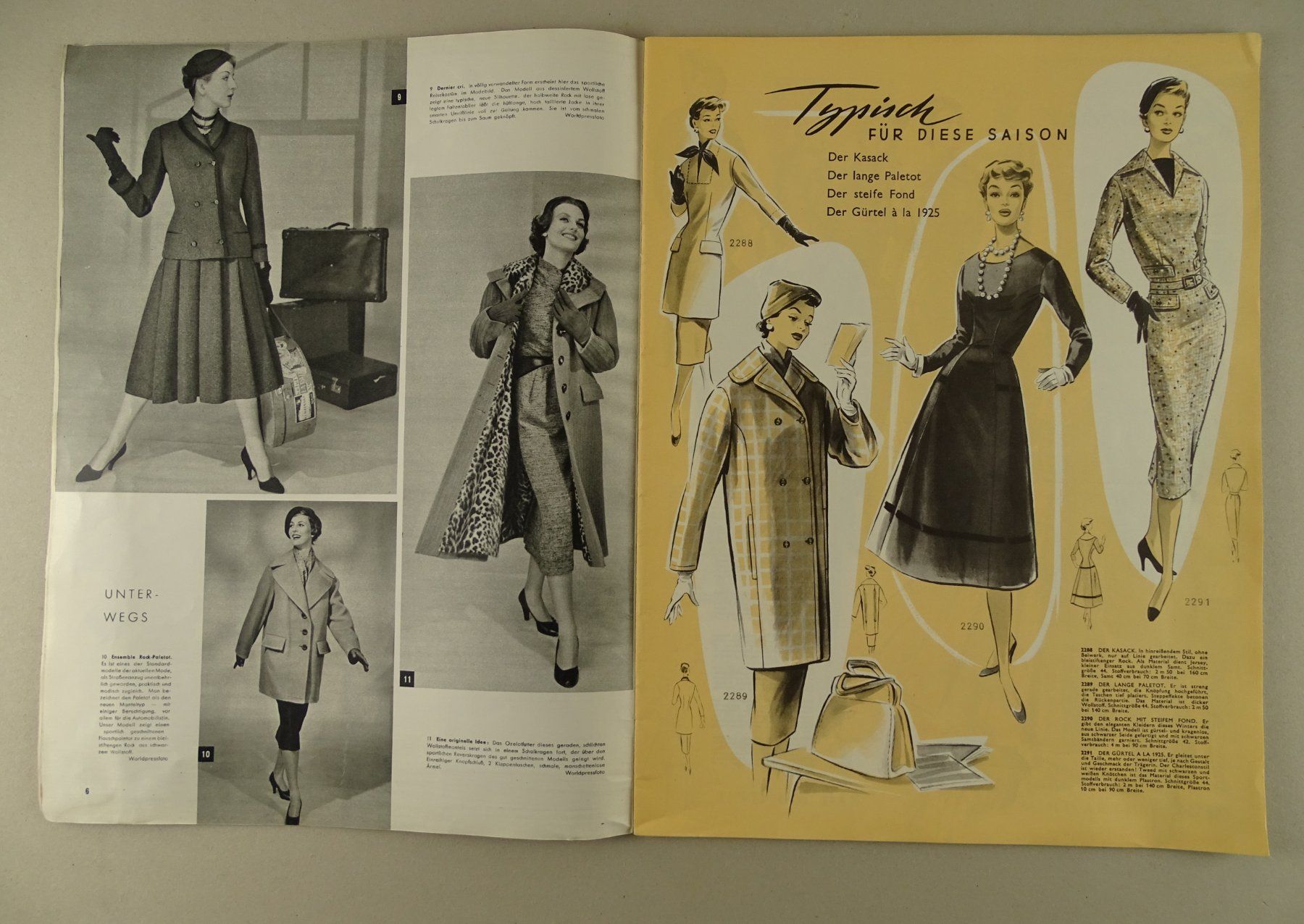 Livres: MODE, MODEZEITSCHRIFT STAR WINTER 1956 – D'occasion à Grüningen par Kartensammler 3