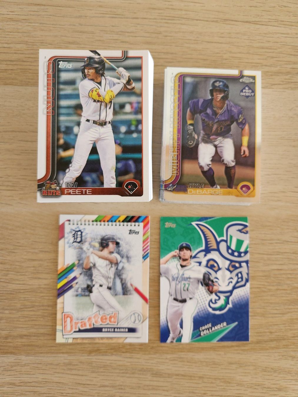 Topps Carte collezionabili: 2025 Topps Pro Debut (Baseball Karten) – Usato da Pfyn venduto da phi_zz5d