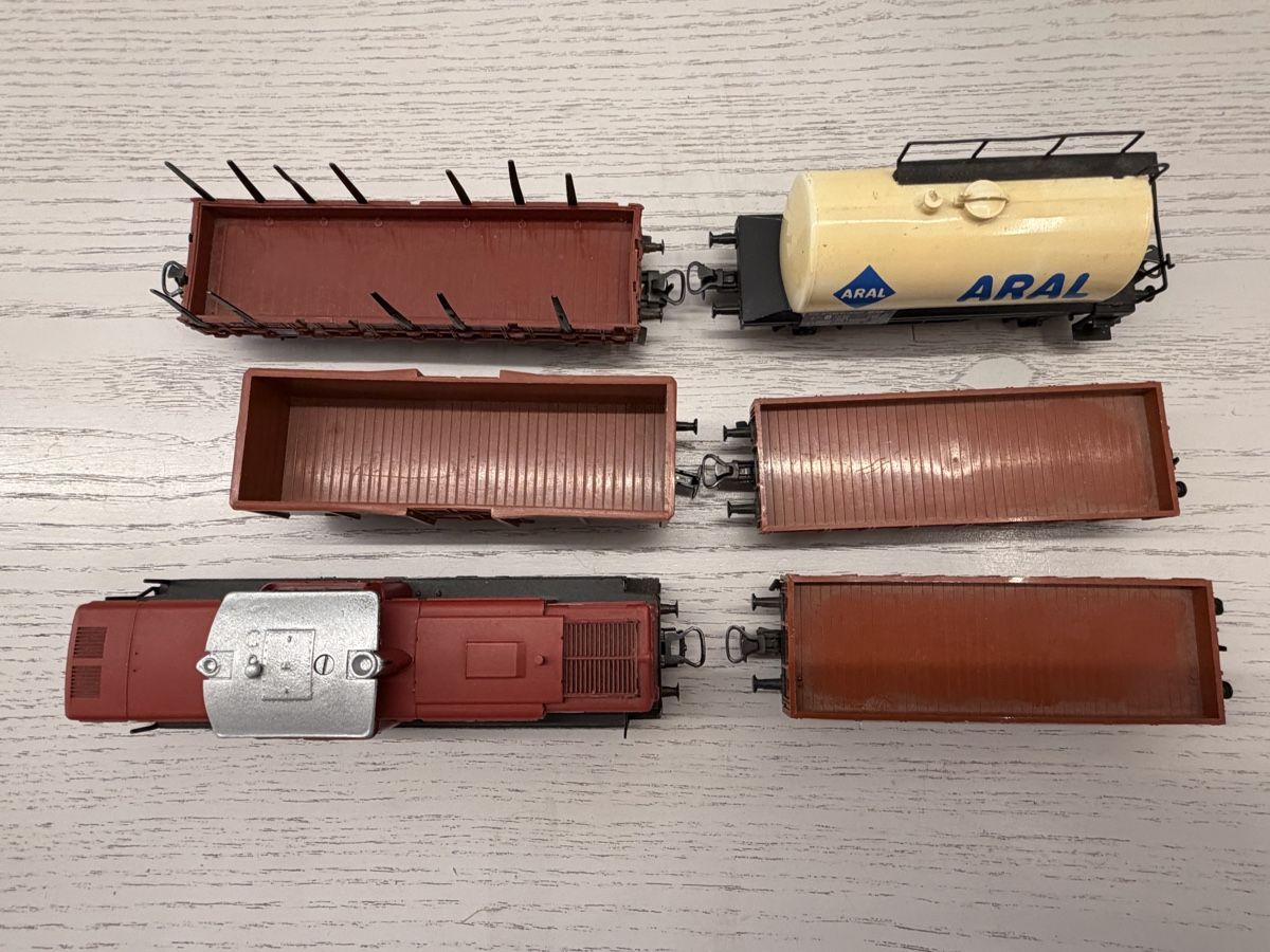 Märklin Modellini di ferrovie: Märklin 3072 DB V100 Güterzug – Usato da Lupsingen venduto da New-Haven 3
