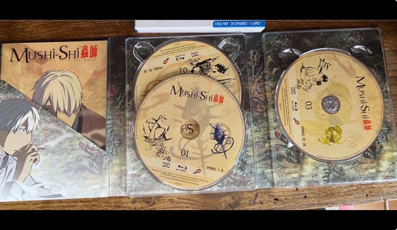 Tutti i DVDs: Mushi-Shi,Saphir Edition Intégrale Blu-Ray – Nuovo (secondo la descrizione) da Bassecourt venduto da CALUMET-X 2