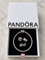 Pandora Herz-Armband 19 cm mit 3 Charms