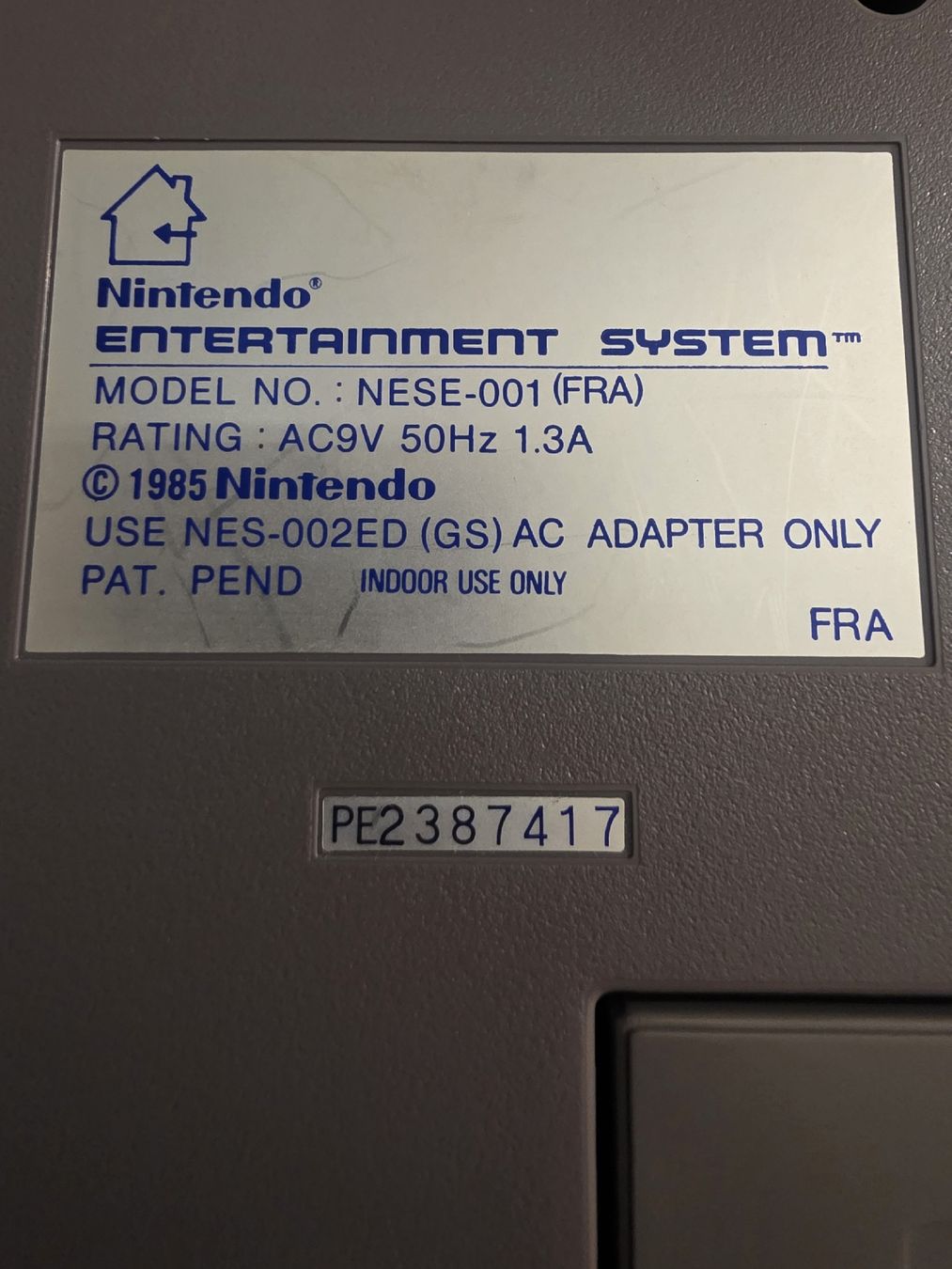 Nintendo Console: NES avec un jeu – Usato da Chavornay venduto da Crash37 2