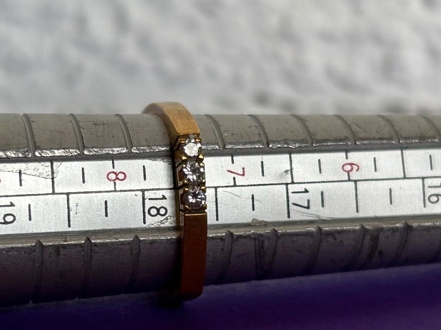 Anelli: Goldring Caro 3 Brillanten (56) – Usato da Dittingen venduto da Bellevista 5