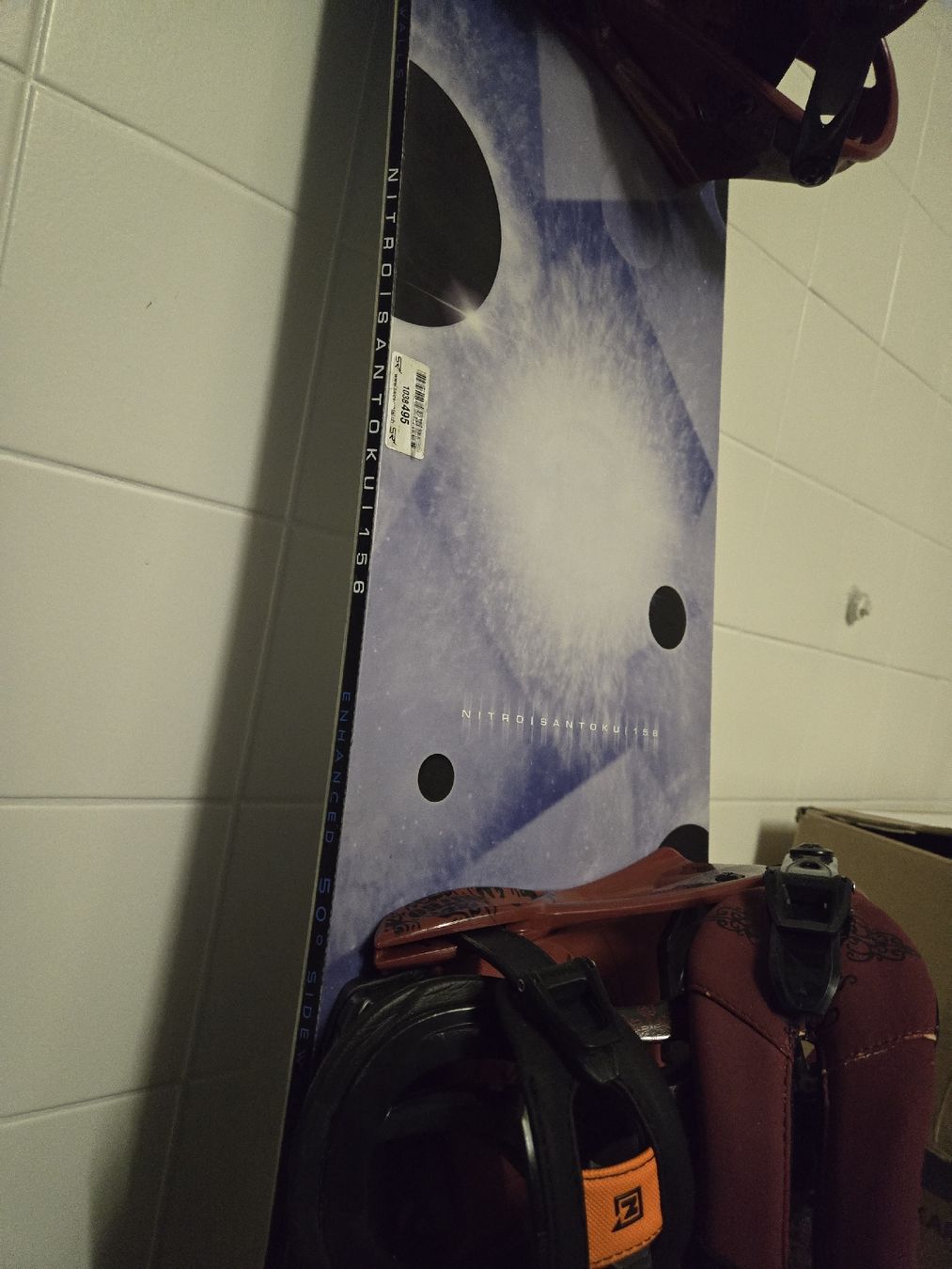 Snowboard Nitro Board: Nitro Santoku Snowboard 156cm – Usato da Arosa venduto da jul_7mh5 4