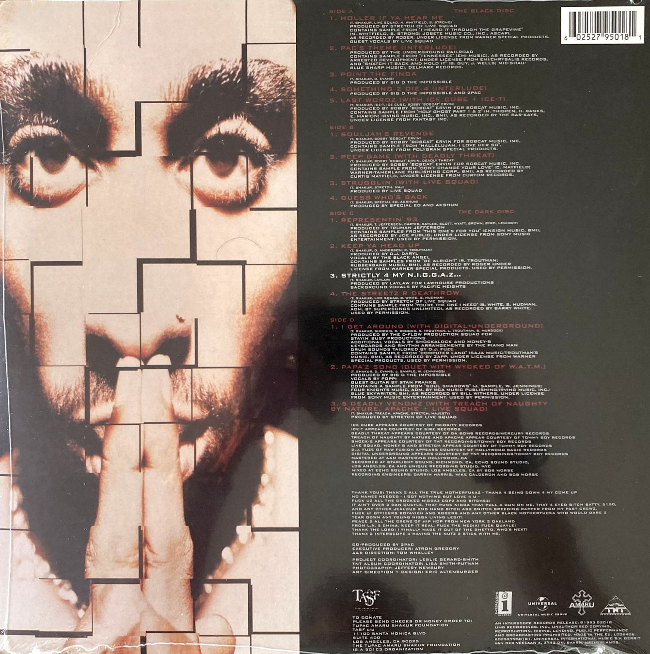 Schallplatten: 2PAC - STRICTLY 4 MY N.I.G.G.A.Z... – Neu und originalverpackt aus Bottens von hotter-than-hell 1
