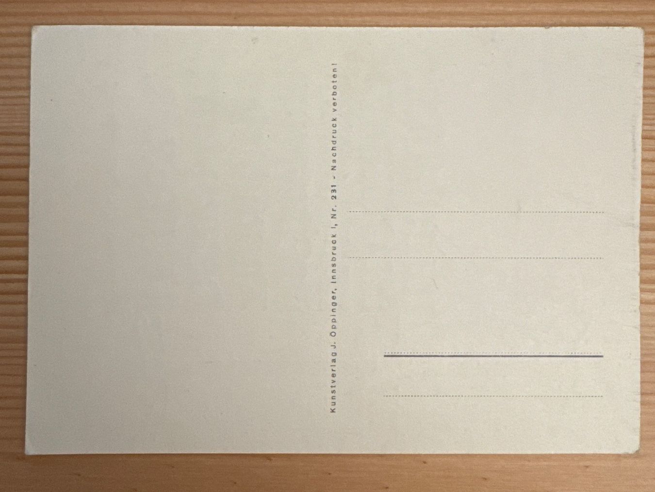 Cartes postales: Zwei antike, neuwertige Ansichtskarten mit Bibelworten – Neuf (Voir description) à Zürich par Tarafo5 3