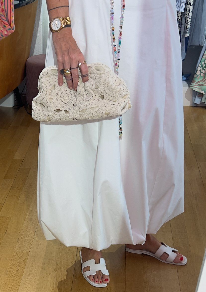 Borse da donna: Boho Häkel-Clutch – Nuovo e nell'imballaggio originale da Zürich venduto da Naebeli 1