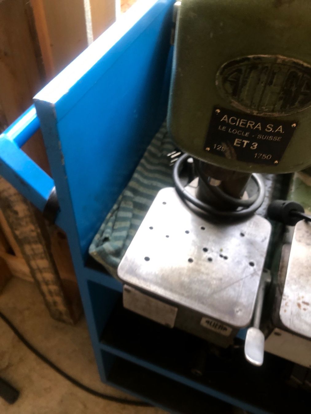 Aciera Tutte le macchine: Aciera Taraudeuse ET3 – Usato da fleurier venduto da monk34 1