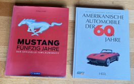Buch Mustang Fünfzig Jahre und Amerikanische Automobile 60er