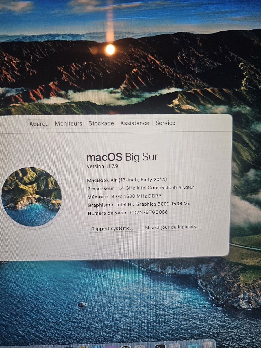 Apple PCs: MacBook Air 2014 - 256go – Gebraucht aus Bussigny von Elie 1