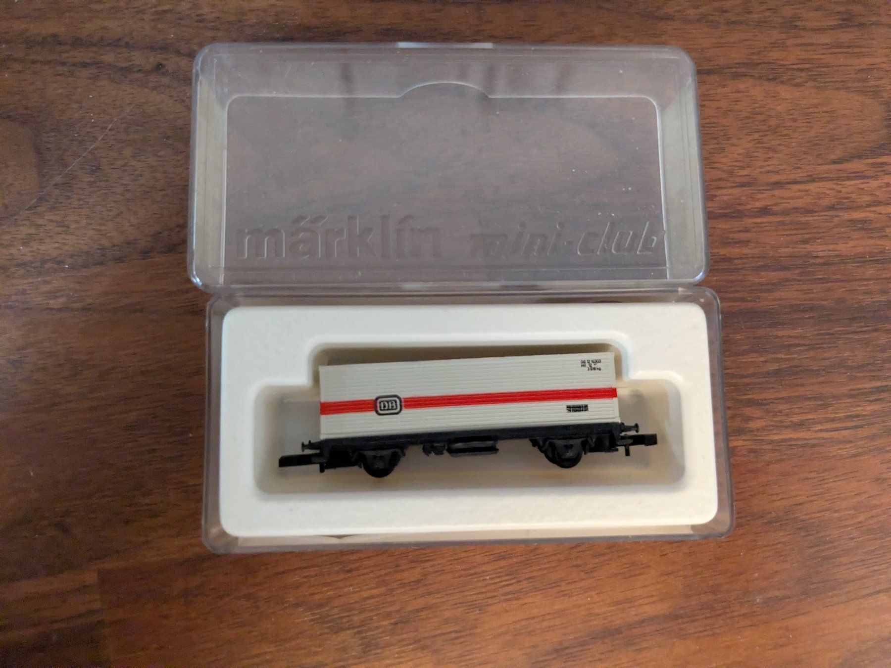 Märklin Modelleisenbahnen: Märklin Spur Z 8615 - DB Containerwagen – Gebraucht aus Zürich von NotVATRegistered 1