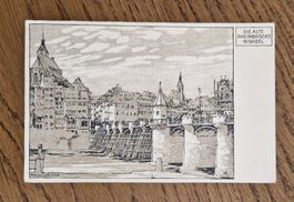 Pro Juventute, alte Rheinbrücke Basel