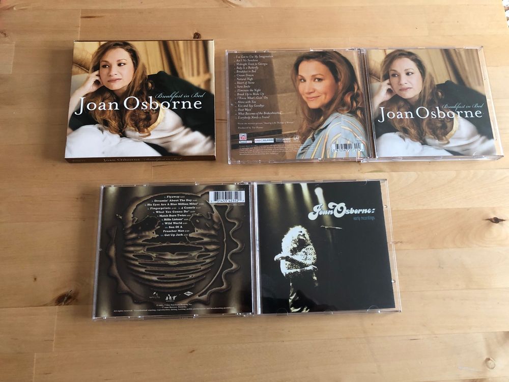 JOAN OSBORNE Early recordings Breakfast in Bed CD's Songwrit Kaufen