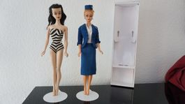 2 BARBIE PONITAYL --SEHR SELTEN 1960#