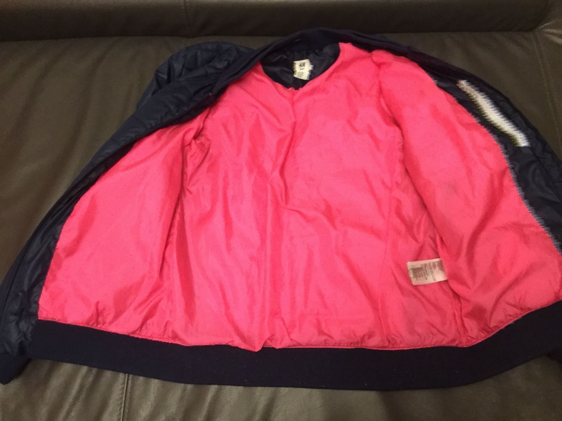 H&M Vestes & Manteaux: Übergangsjacke blau Innenfutter pink – D'occasion à Horw par Benny017 2