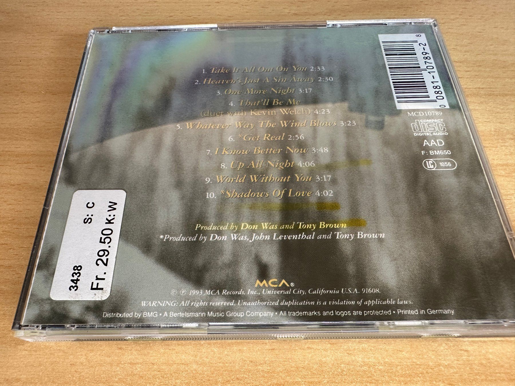 CDs: Kelly Willis – Kelly Willis – Gebraucht aus Rikon im Tösstal von Alpenmutz 1