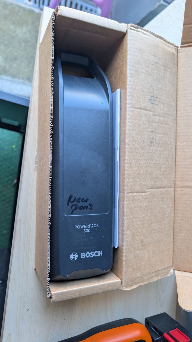 Bosch Akkus: Bosch PowerPack 500 Frame Akku  Neu  – Neu (gemäss Beschreibung) aus Menziken von ezadinho