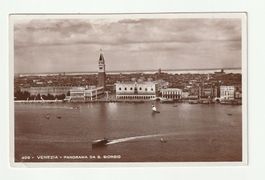 Ansichtskarte Venedig Panorama gelaufen 1937