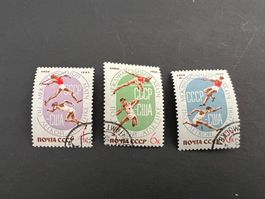 Russia 1965 Mi. 3107/09 Sport Satz gest.  (E1372)
