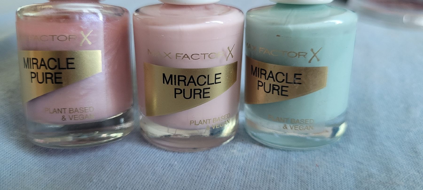 Smalto per unghie: Max Factor based&vegan! Miracle Pure Nagellack Frühling 3x12 – Nuovo (secondo la descrizione) da Hindelbank venduto da Hevenisreal 1