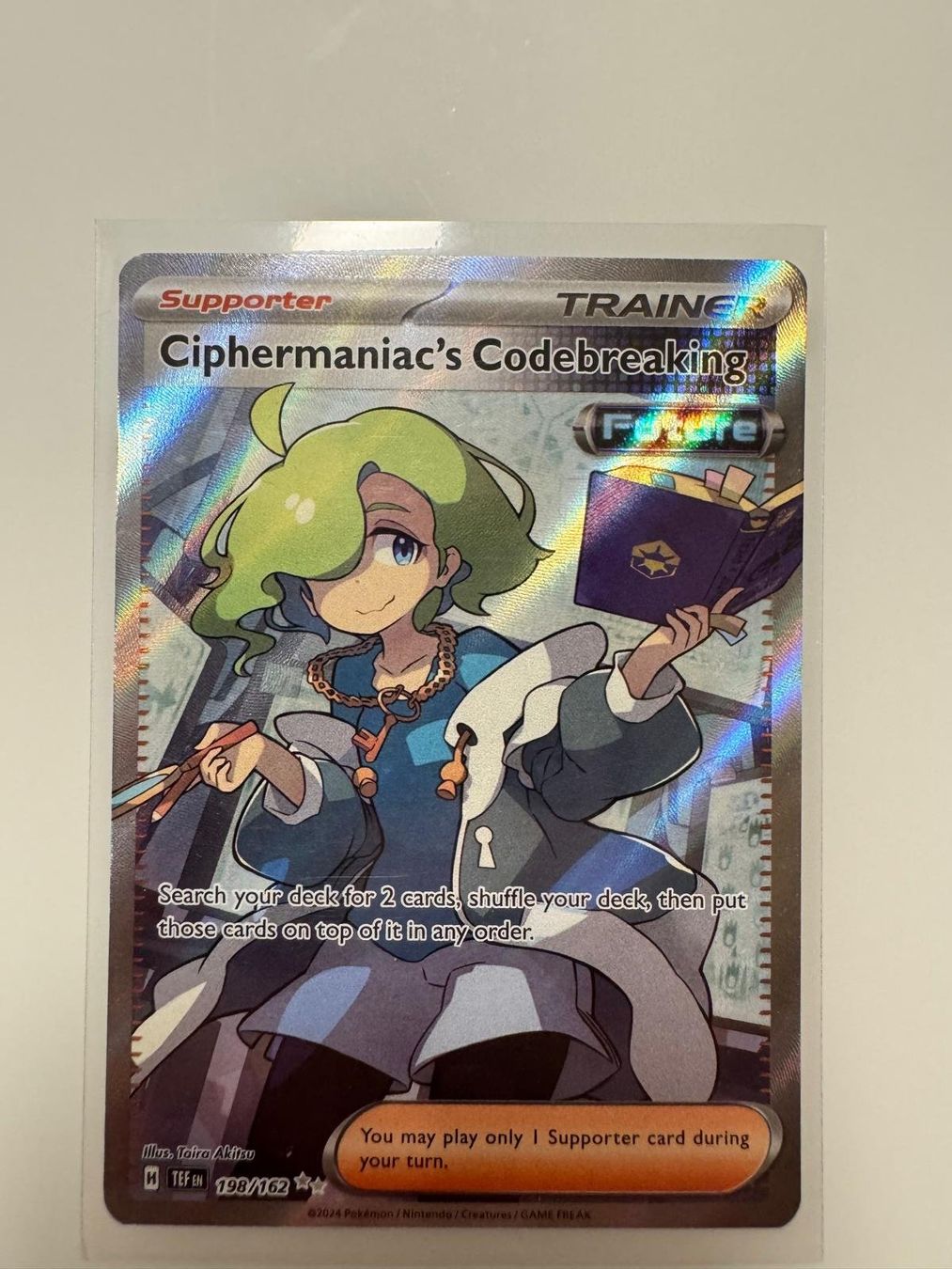 Pokémon Carte collezionabili: Ciphermaniac's Codebreaking | Ultra Rare | TEF 198/162 | EN – Usato da Spreitenbach venduto da Snacky96 2