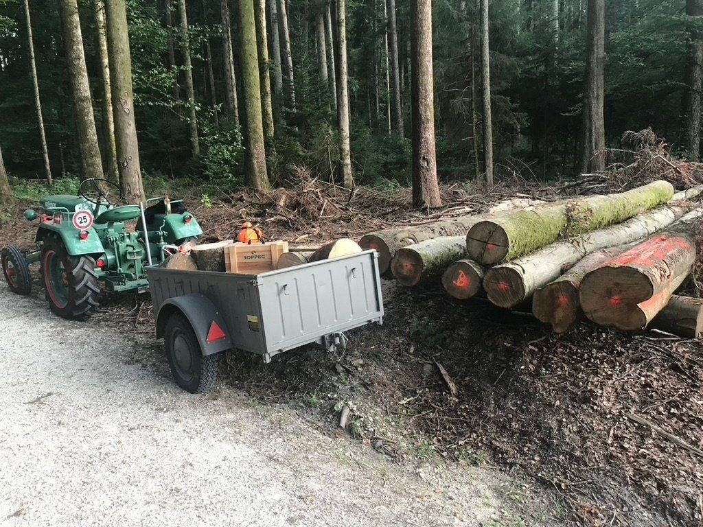 Bzs Remorques: Zivilschutz Anhänger / Materialanhänger mit Blache – D'occasion à Büron par 009001 9
