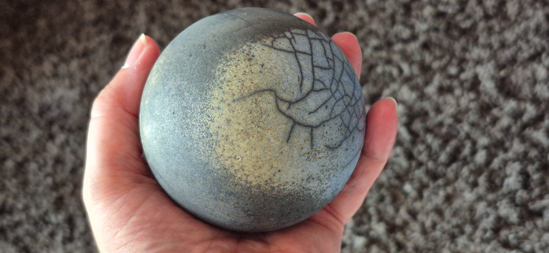 Tutte le decorazioni: Kugel aus Raku-Keramik – Usato da Eggersriet venduto da Fredb 4