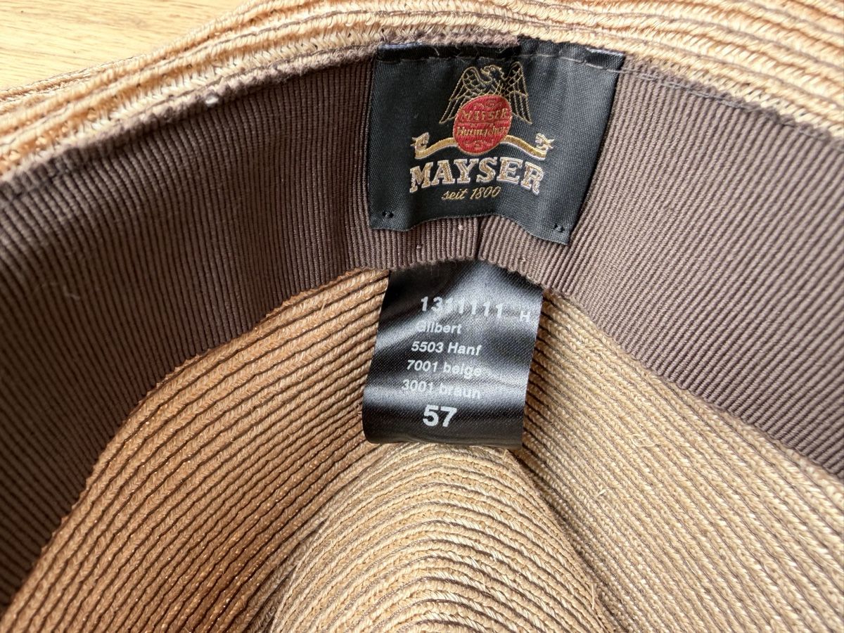 Copricapi, berretti & cappellini: Sommerhut Mayser Gilbert Grösse 57  – Usato da Nürensdorf venduto da salut 4