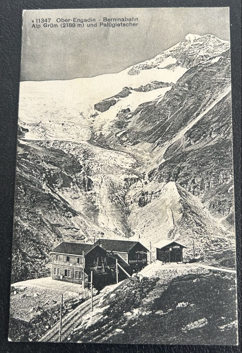 Cartes postales: Berninabahn Alp Grüm  – D'occasion à Horw par Tellbub