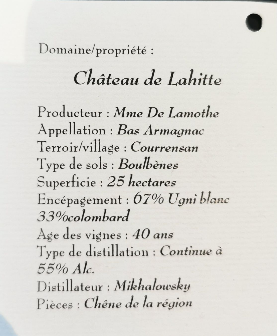 Bevande alcoliche: Bas Armagnac AOC Darroze 1989 - 30ans – Nuovo e nell'imballaggio originale da Yverdon-les-Bains venduto da lalolo64 5