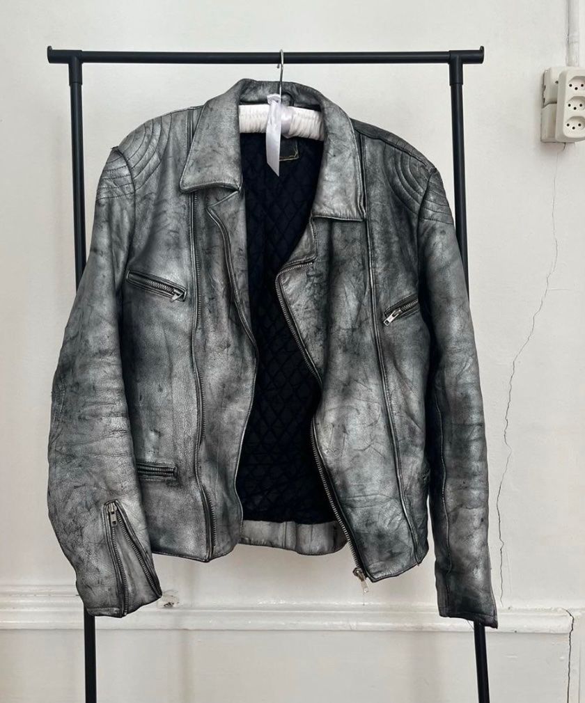 Giacche: Silber vintage leder jacke – Usato da Turgi venduto da lenfantterrible