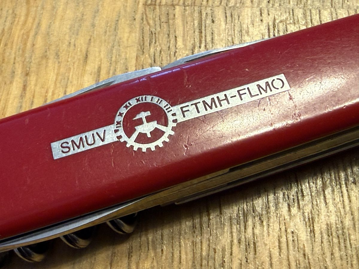 Victorinox Coltelli tascabile: Victorinox Taschenmesser "SMUV-FTMH-FLMO" – Usato da Goldach venduto da Messerguru 1