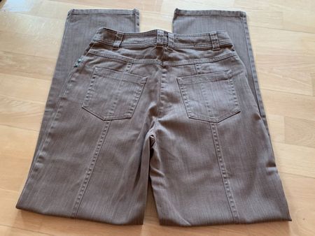 CANDA Damen Jeans Hose, Gr. 36, Braun, NEU