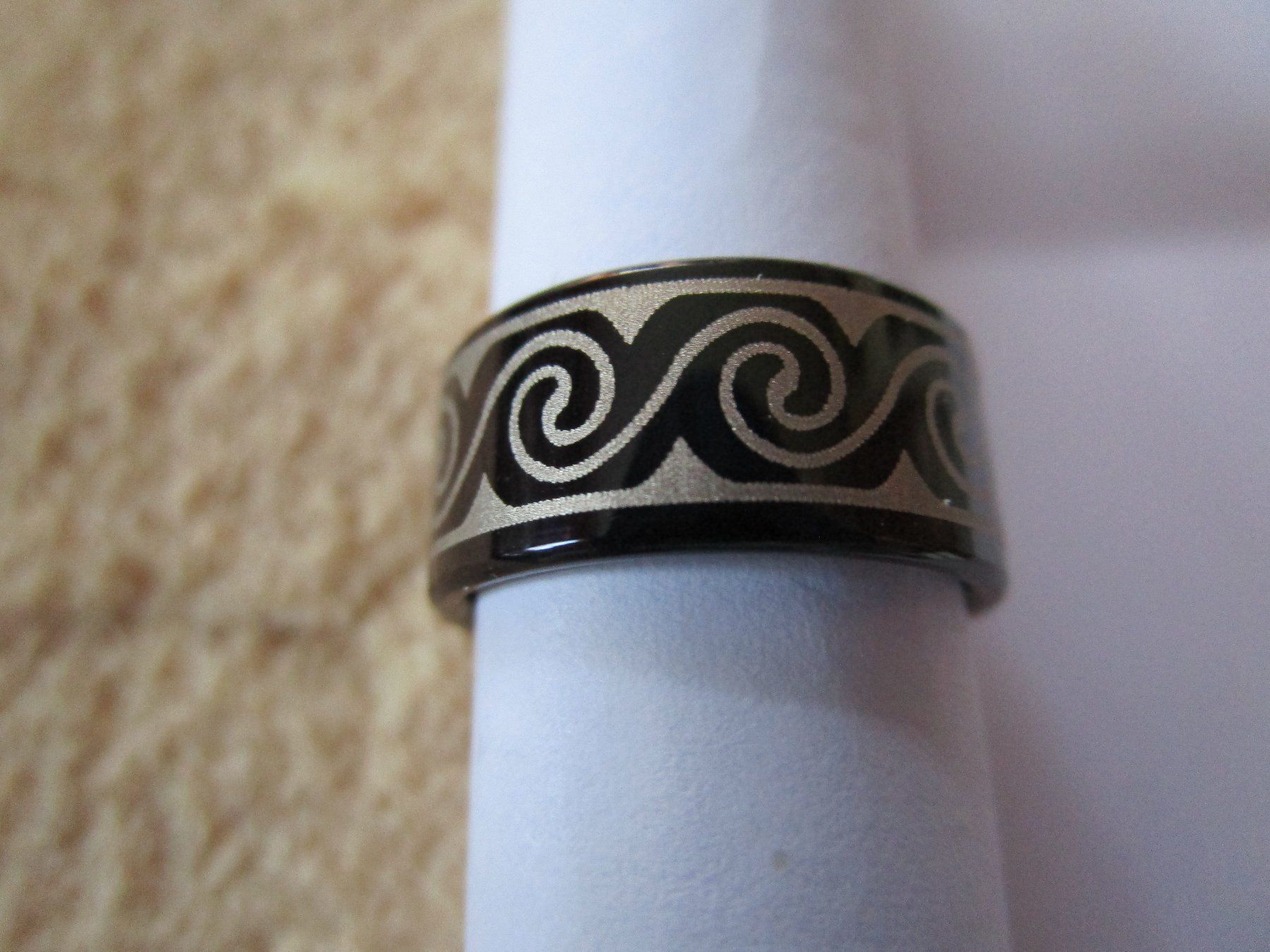 Ringe: Edelstahlring Damen Gr. 50 – Neu (gemäss Beschreibung) aus Ursenbach von gruenblau 3
