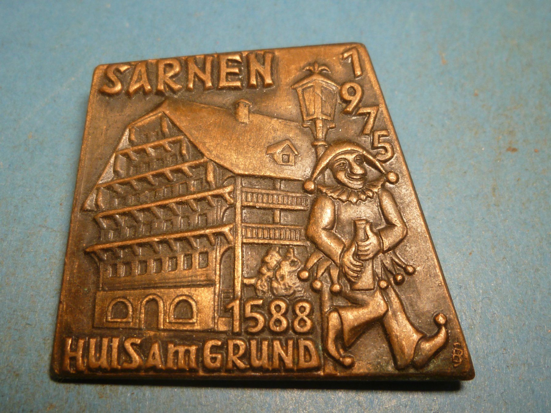 Placchette & Badge: SARNEN 1975 BRONZE – Usato da Ried (Muotathal) venduto da Mandarin02