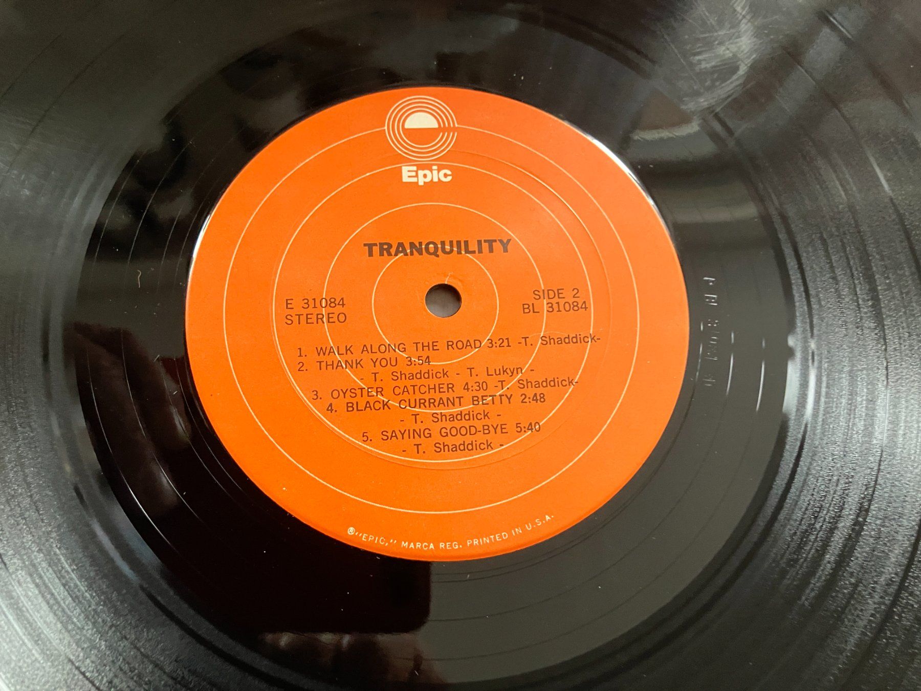 Dischi in vinile: Tranquility – Usato da Aarwangen venduto da Jukebox3 7