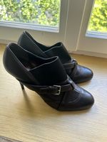 Miu Miu Vintage Ankle Boots / Heels – Dunkelbraun Leder