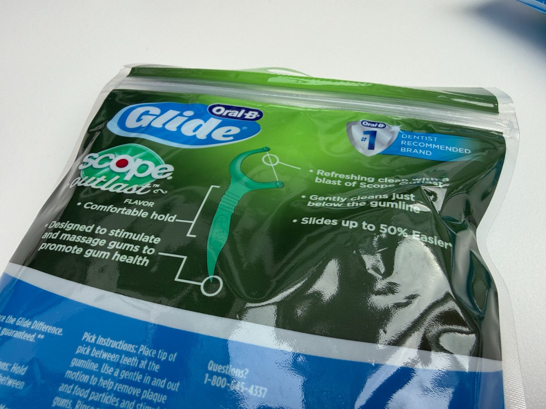 Cura dei denti: Oral-B Glide Mint Dental Floss Picks, Flossers, 75 Pack – Nuovo e nell'imballaggio originale da Unterengstringen venduto da Tnovus 2