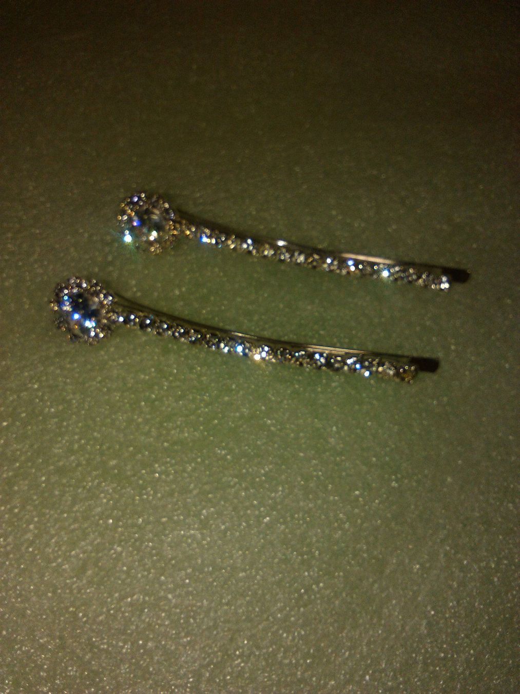 Accessori per capelli: haarschmuck,,,,haarklips,,weiss kristall – Nuovo (secondo la descrizione) da Basel venduto da bijoutrie_4 3
