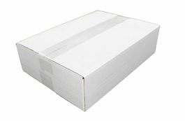 100 Faltkarton 350 x 250 x 100 mm weiss