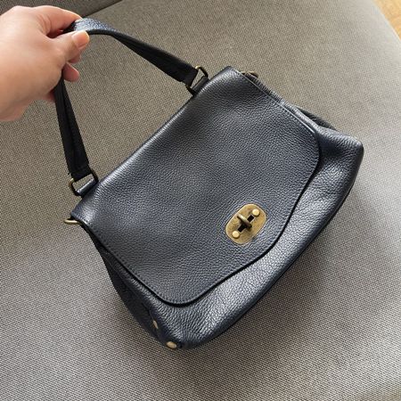 Borse in Pelle echt Leder Tasche aus Italien neuwertig