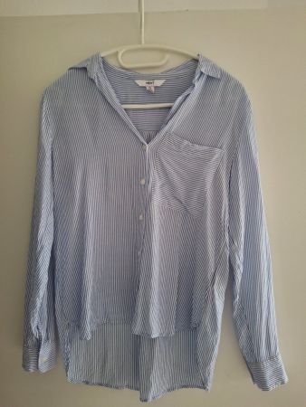 Next Damen Bluse, Gr. 36, gestreift, leicht