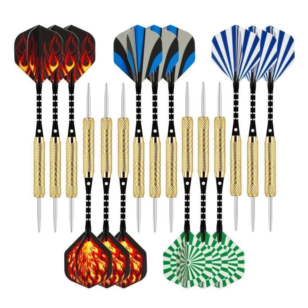 Freccette: 15 Stück Steel Dartpfeile Set Darts – Nuovo (secondo la descrizione) da Thun venduto da thunshop 4