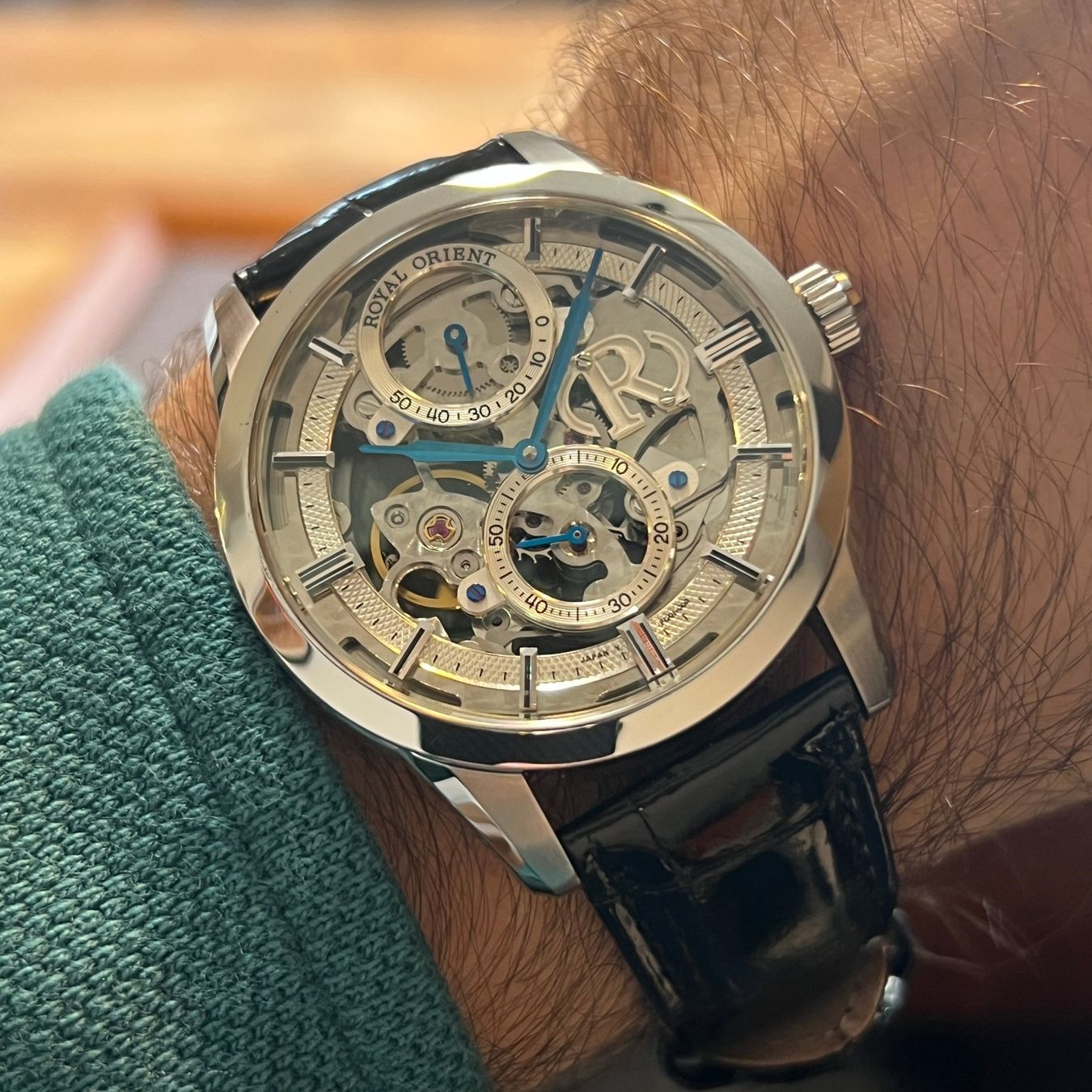 Orient Uhren: Orient Royal Orient Skeleton Power Reserve WE0031FQ – Gebraucht aus Carouge GE von Watchaser 3