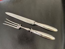 Couverts à gigot Christofle Ruban