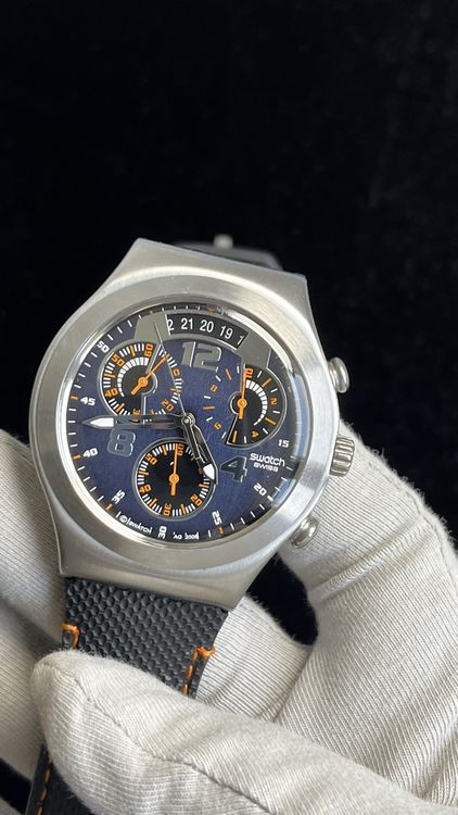 Swatch Montres: Swatch Chronograph Herrenuhr, Top Zustand, Seltenes Modell! – D'occasion à Grenchen par chththl 4